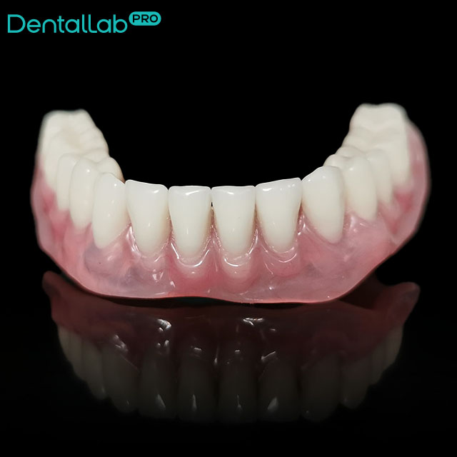 Proteza całkowita dolna.